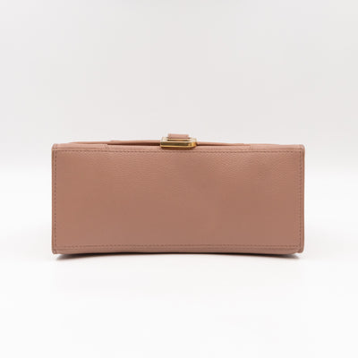 Hourglass Small Bag Box Rose Beige Calfskin