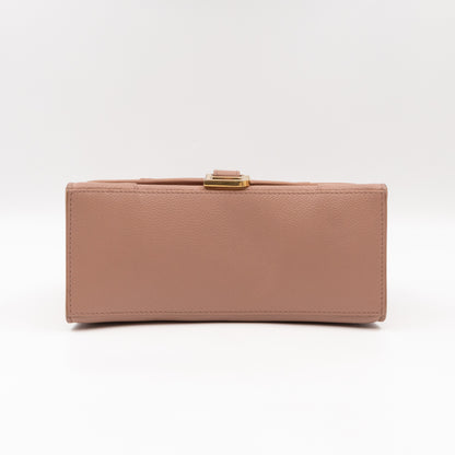 Hourglass Small Bag Box Rose Beige Calfskin