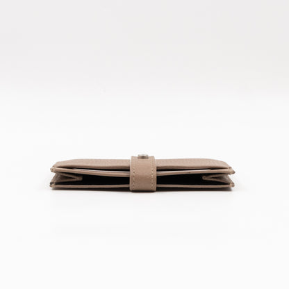 Sac de Jour Card Holder Beige Leather