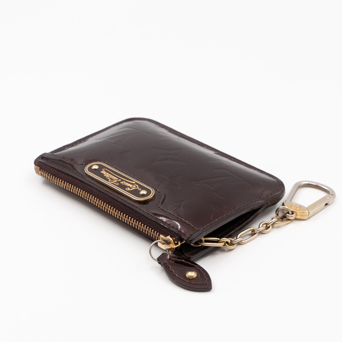 Key Pouch Vernis Amarante