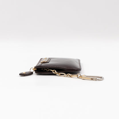 Key Pouch Vernis Amarante