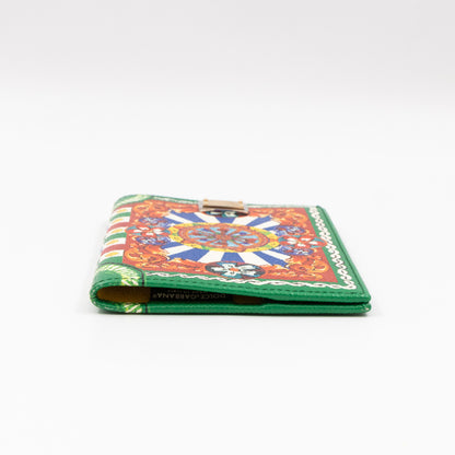 Passport Cover Teatro Dei Pupi Print Leather