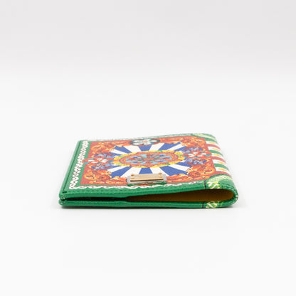 Passport Cover Teatro Dei Pupi Print Leather