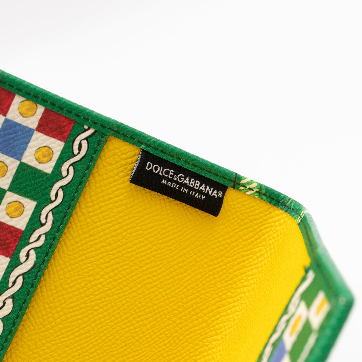 Passport Cover Teatro Dei Pupi Print Leather