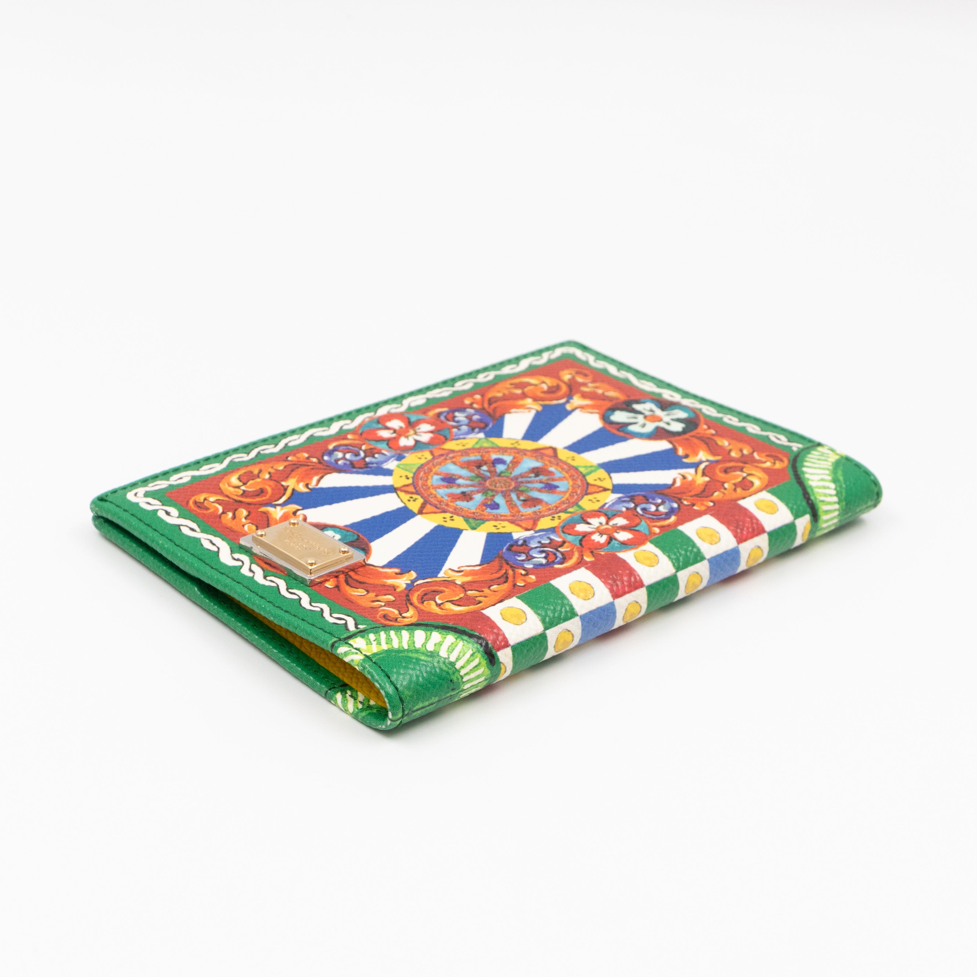 Passport Cover Teatro Dei Pupi Print Leather