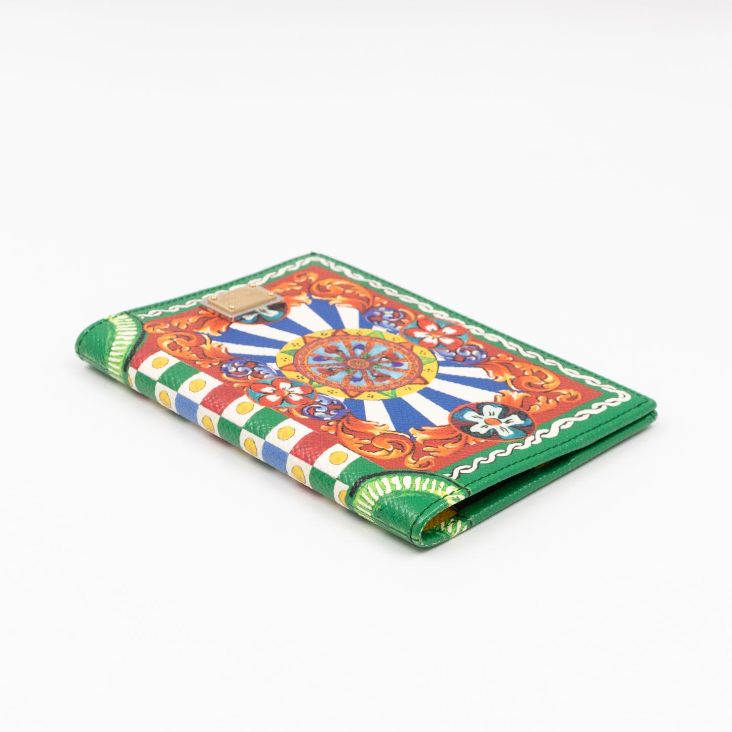 Passport Cover Teatro Dei Pupi Print Leather