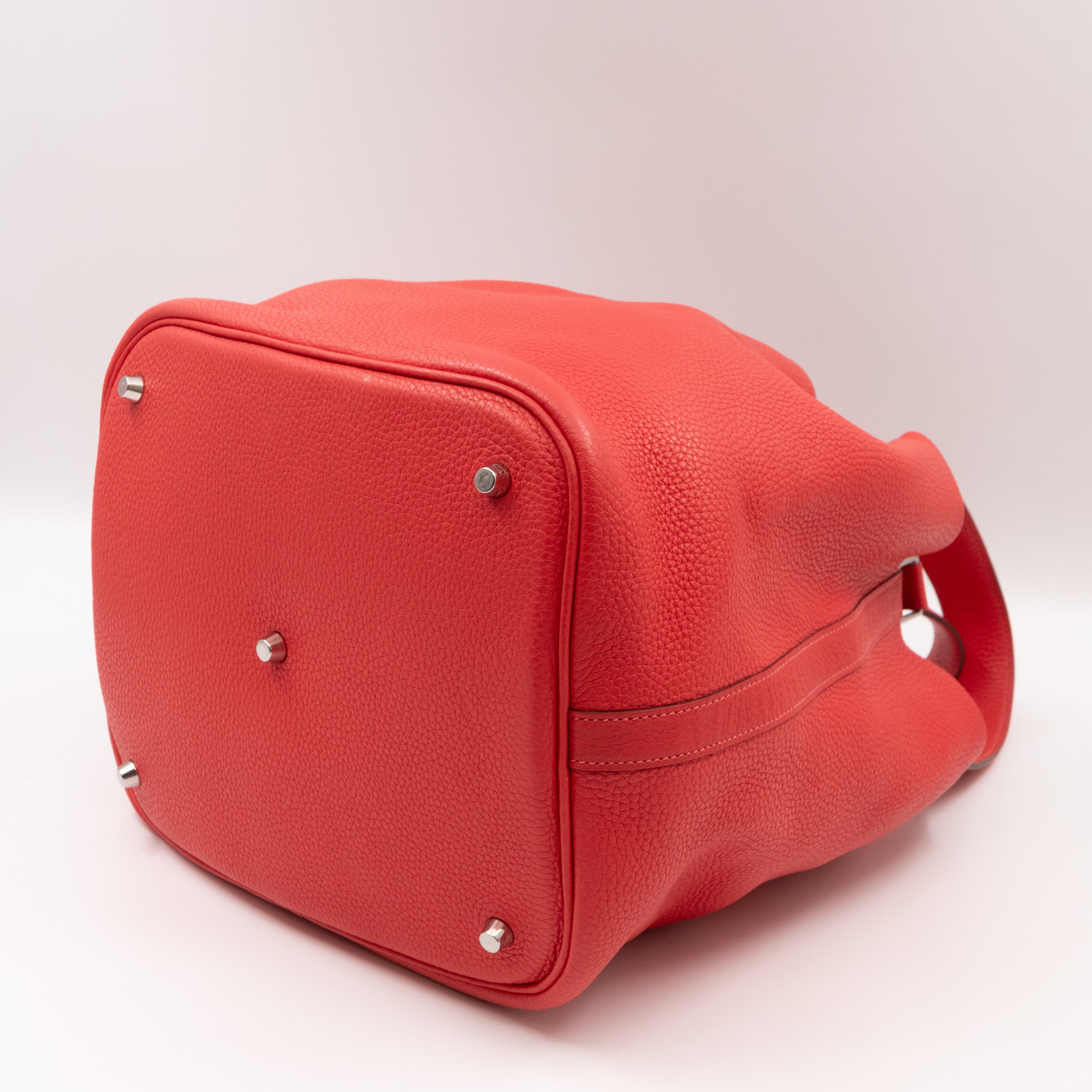 Picotin Lock 26 GM Rose Jaipur Taurillon Clemence