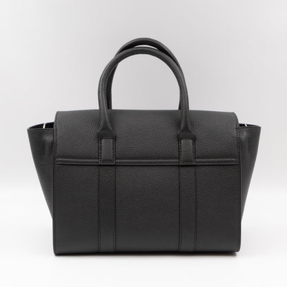 Small New Bayswater Dark Grey Leather