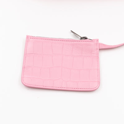 Tool 2.0 XS North-South Tote Bag Light Pink Embossed Calfskin