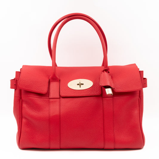 Bayswater Red Leather