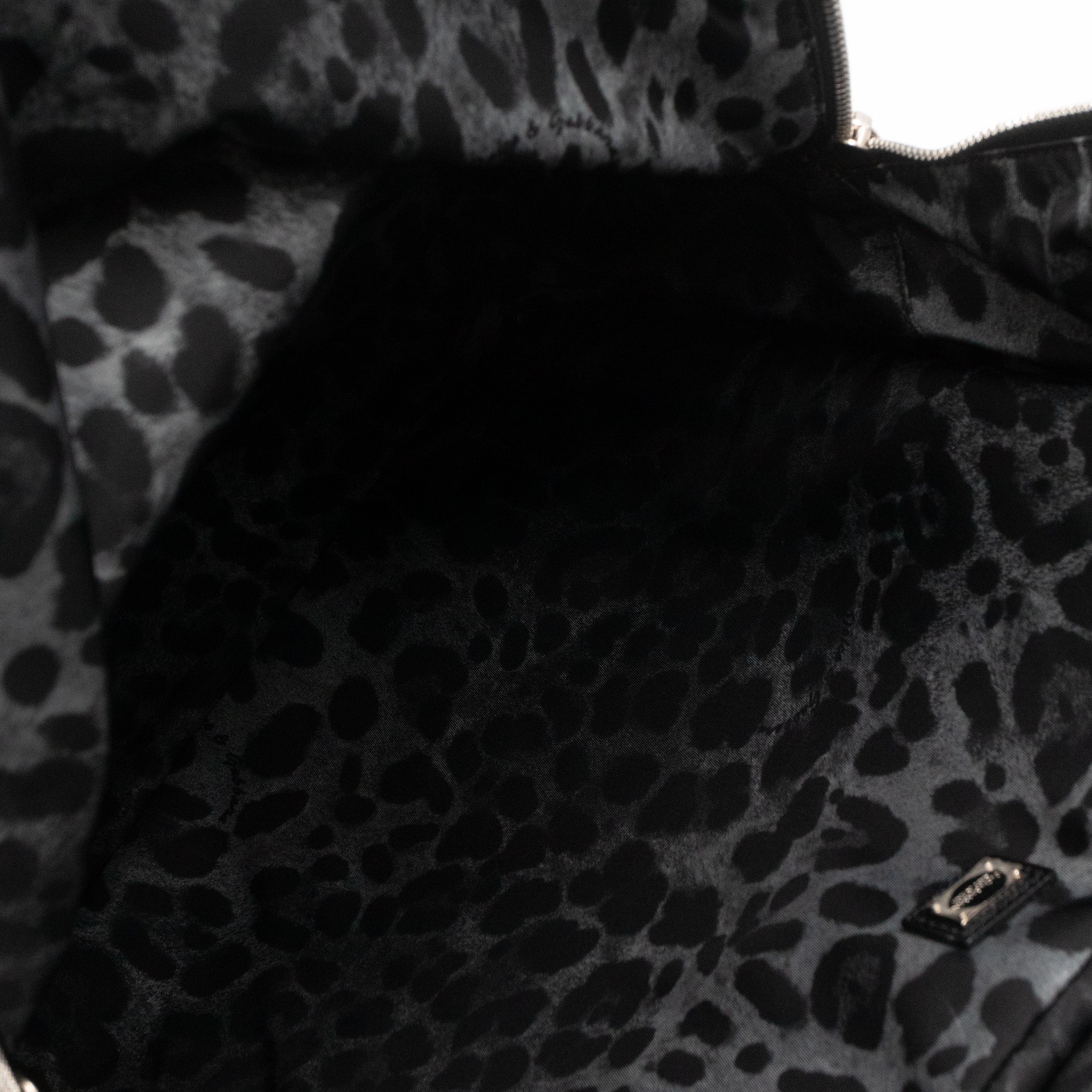 Vulcano Backpack  Studs & Pins Black Nylon