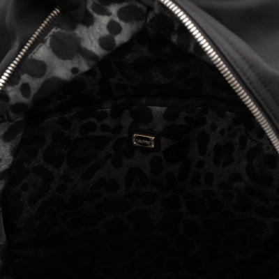 Vulcano Backpack Studs & Pins Black Nylon