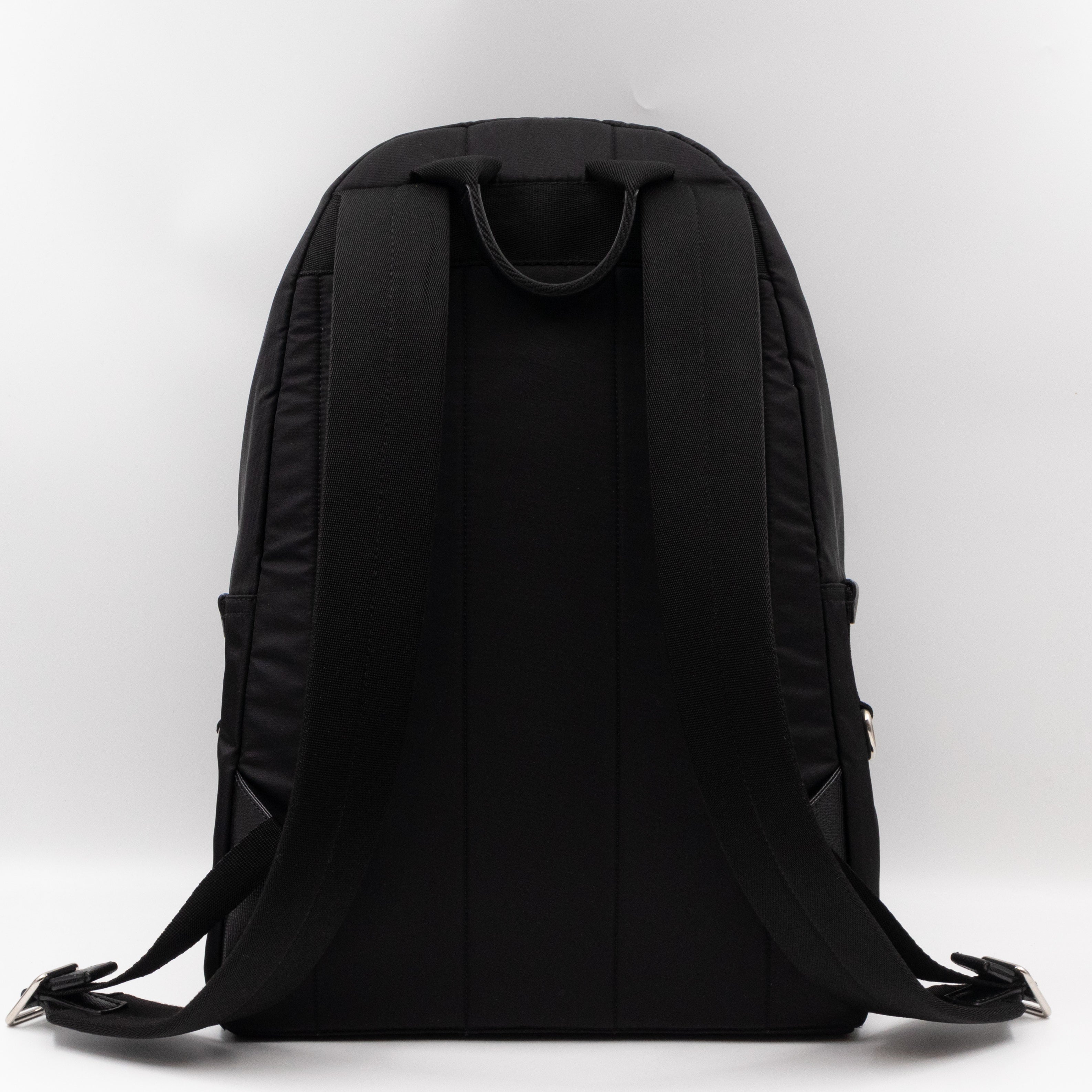 Vulcano Backpack  Studs & Pins Black Nylon