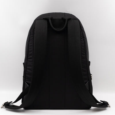 Vulcano Backpack Studs & Pins Black Nylon