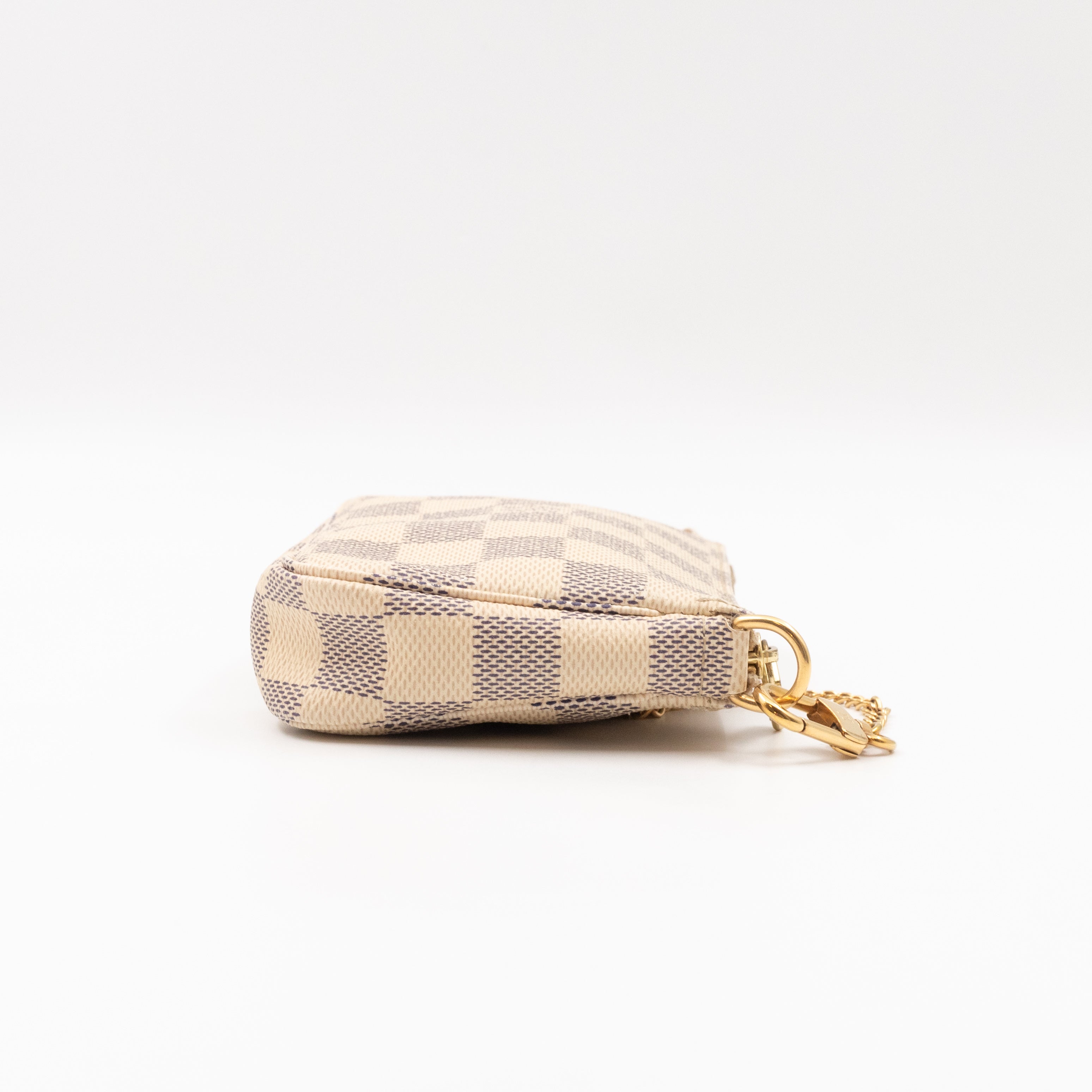 Mini Pochette Accessoires Damier Azur