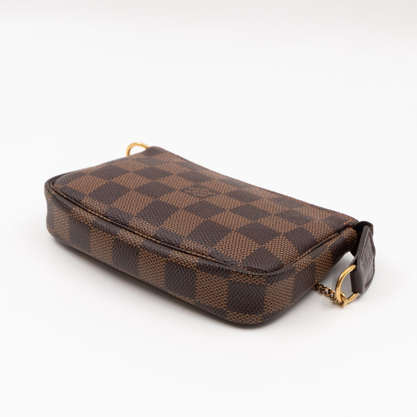 Mini Pochette Accessoires Damier Ebene