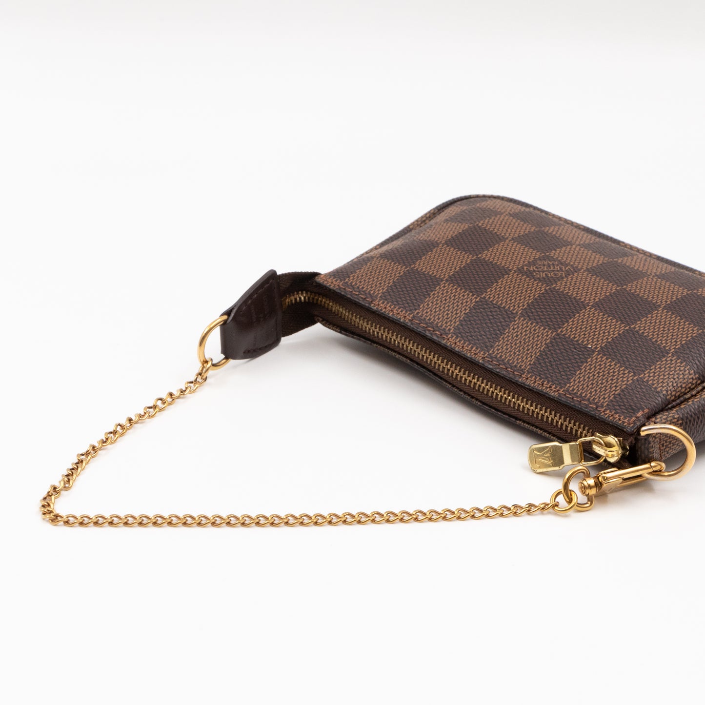 Mini Pochette Accessoires Damier Ebene