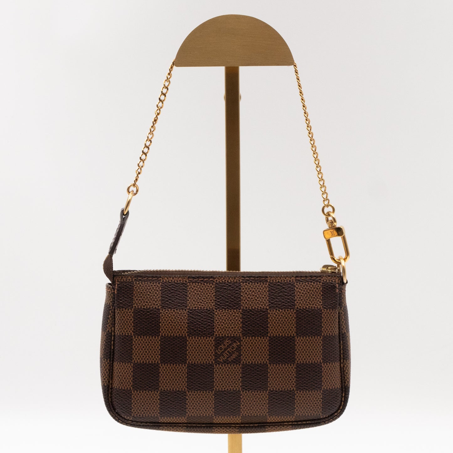 Mini Pochette Accessoires Damier Ebene