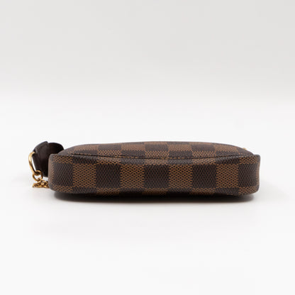 Mini Pochette Accessoires Damier Ebene