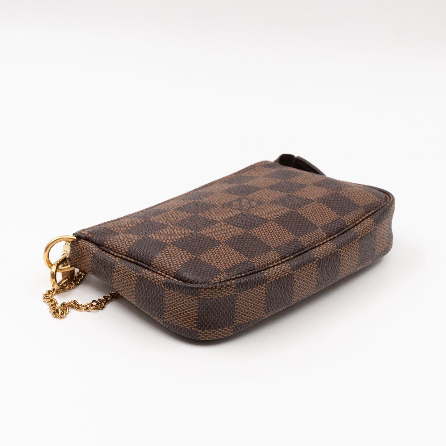 Mini Pochette Accessoires Damier Ebene