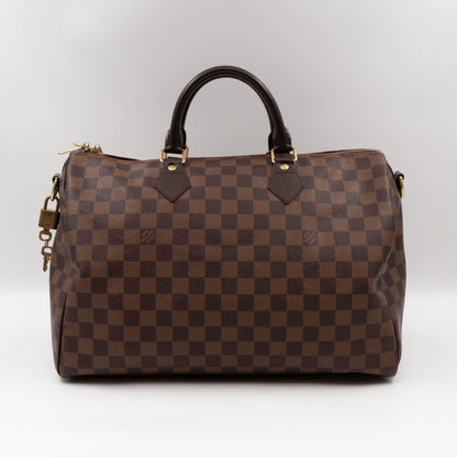 Speedy 35 Bandouliere Damier Ebene