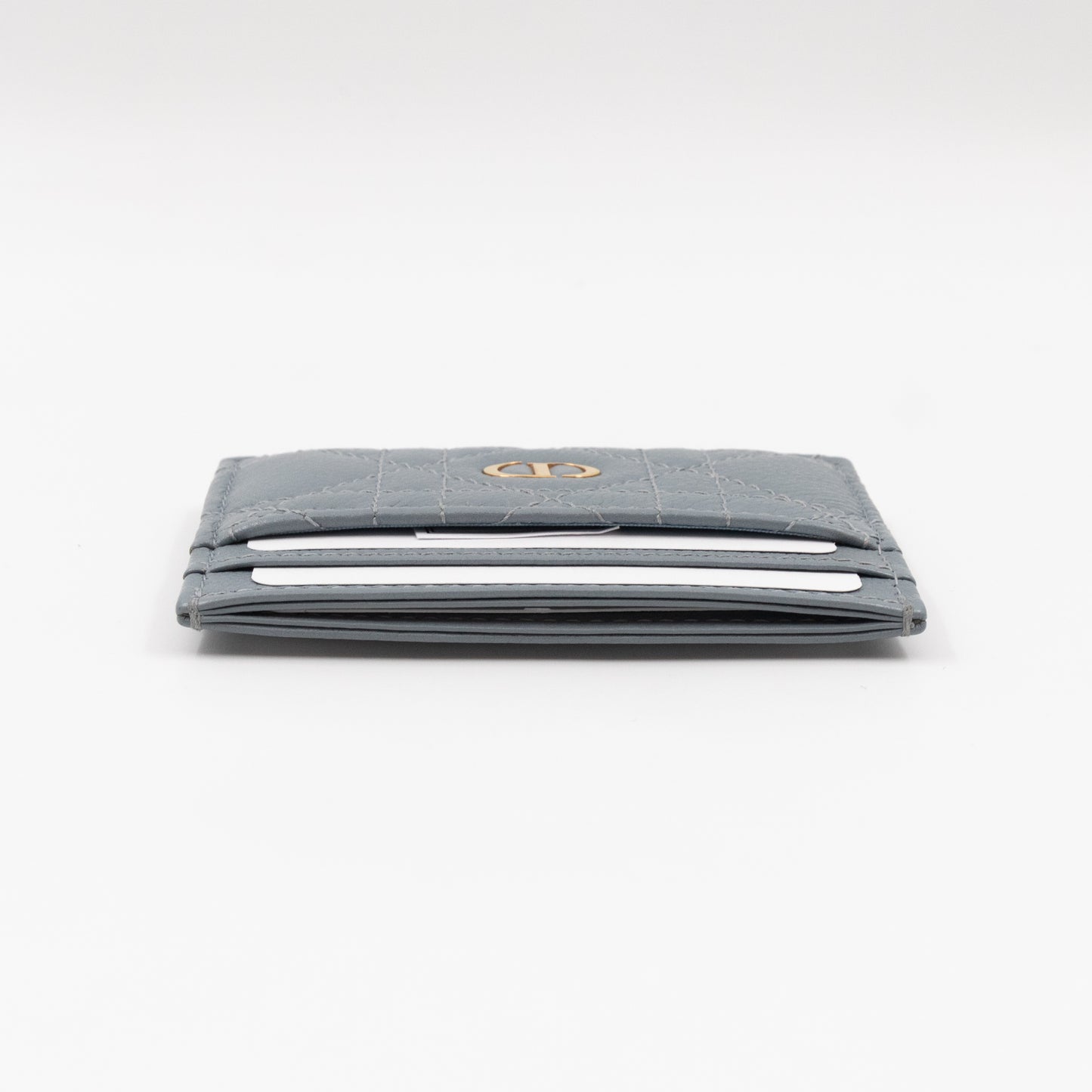 Caro Freesia Card Holder Cloud Blue Leather