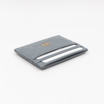 Caro Freesia Card Holder Cloud Blue Leather