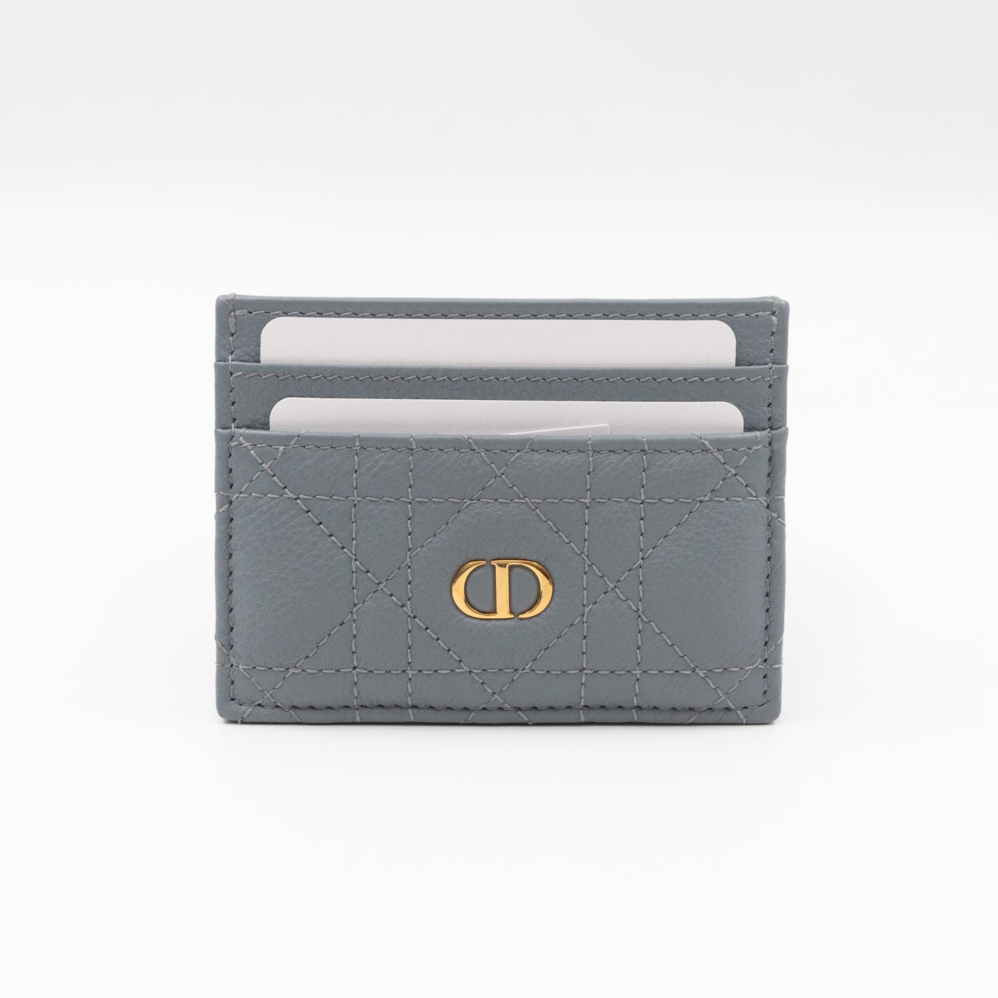 Caro Freesia Card Holder Cloud Blue Leather