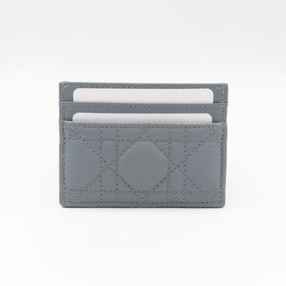 Caro Freesia Card Holder Cloud Blue Leather