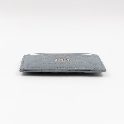 Caro Freesia Card Holder Cloud Blue Leather