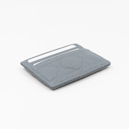 Caro Freesia Card Holder Cloud Blue Leather