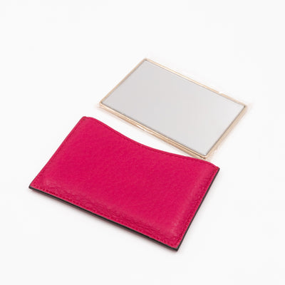 New Bamboo Large Top Handle Bag Pink Leather