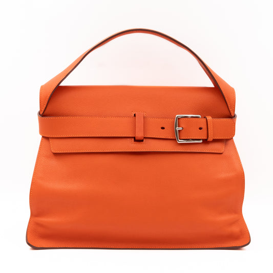 Etribelt Bag Orange Evergrain Calfskin Leather