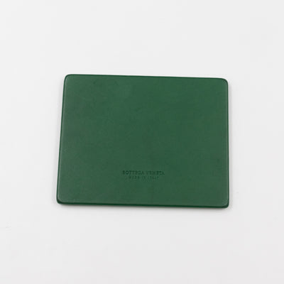 Large Convertible Tote Bag Intrecciato Green Leather