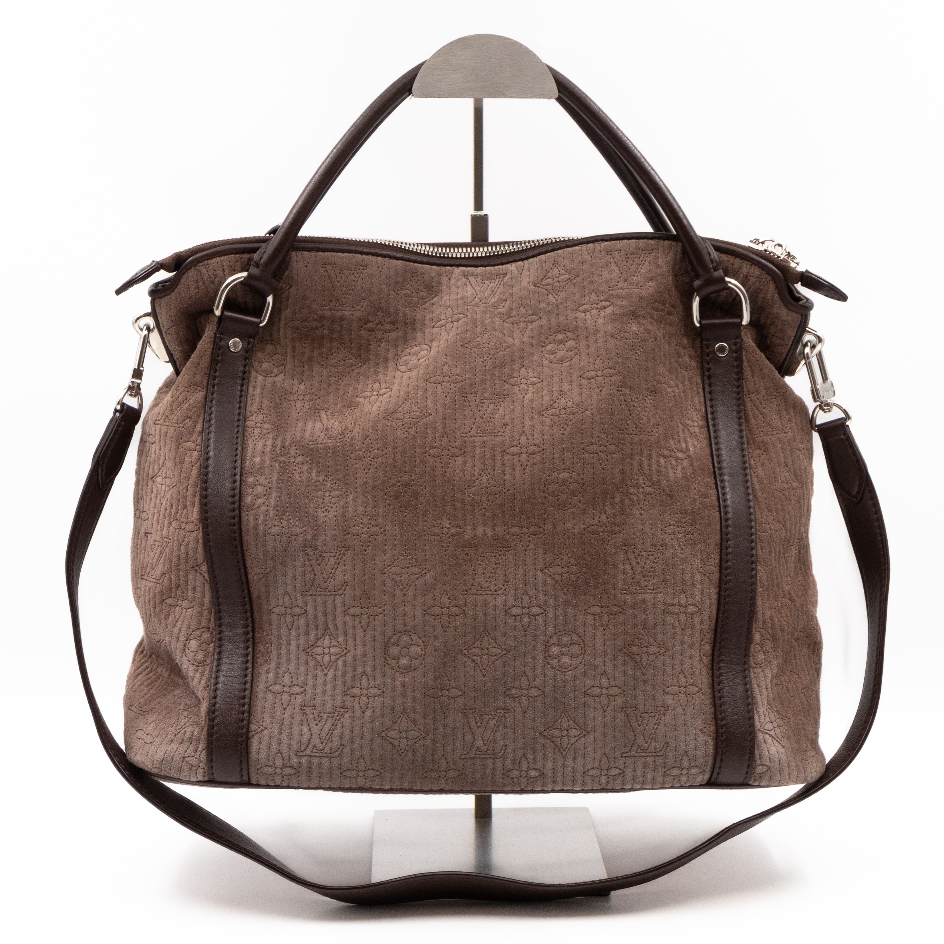 Antheia Ixia PM Brown Suede Leather