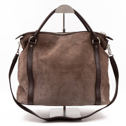 Antheia Ixia PM Brown Suede Leather