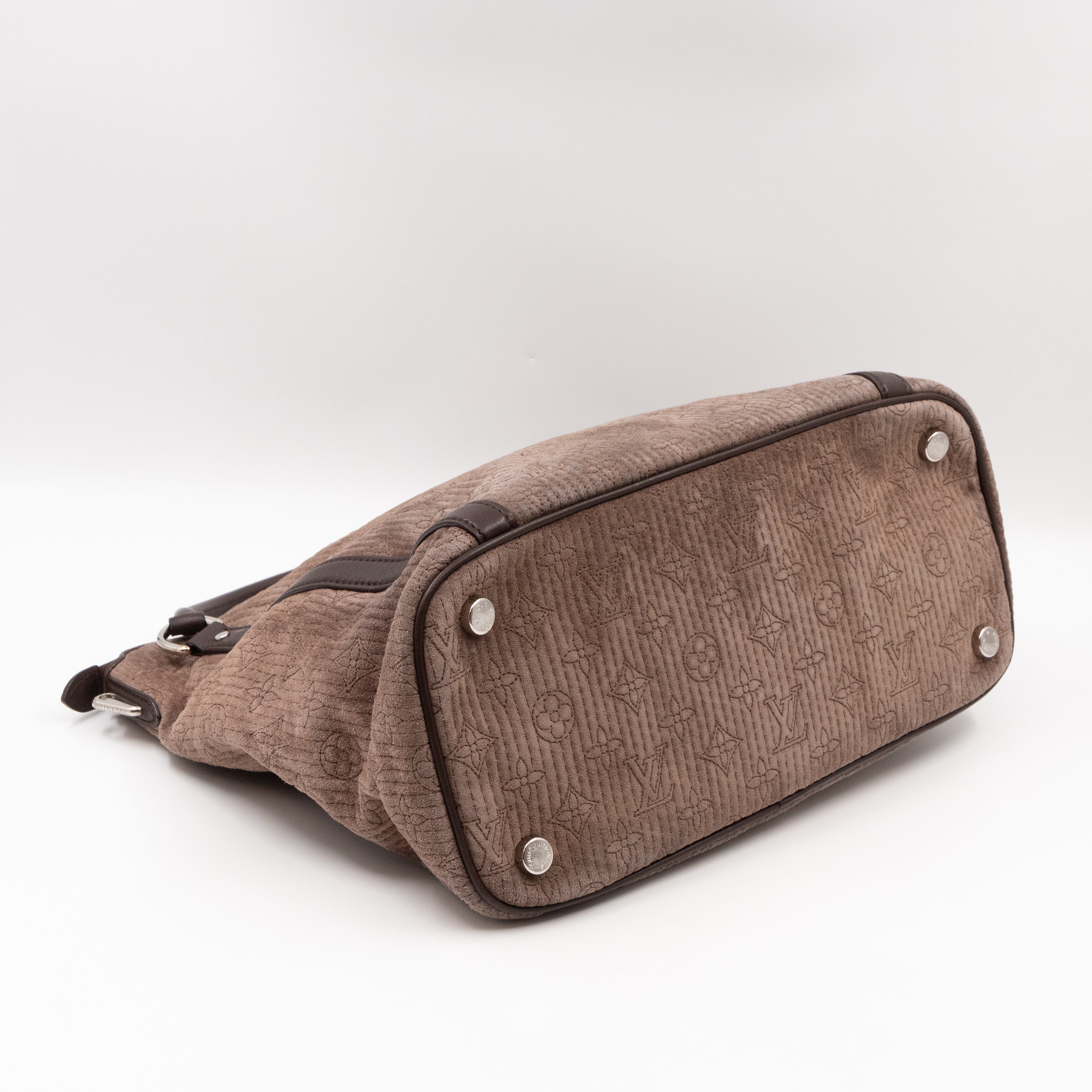 Antheia Ixia PM Brown Suede Leather