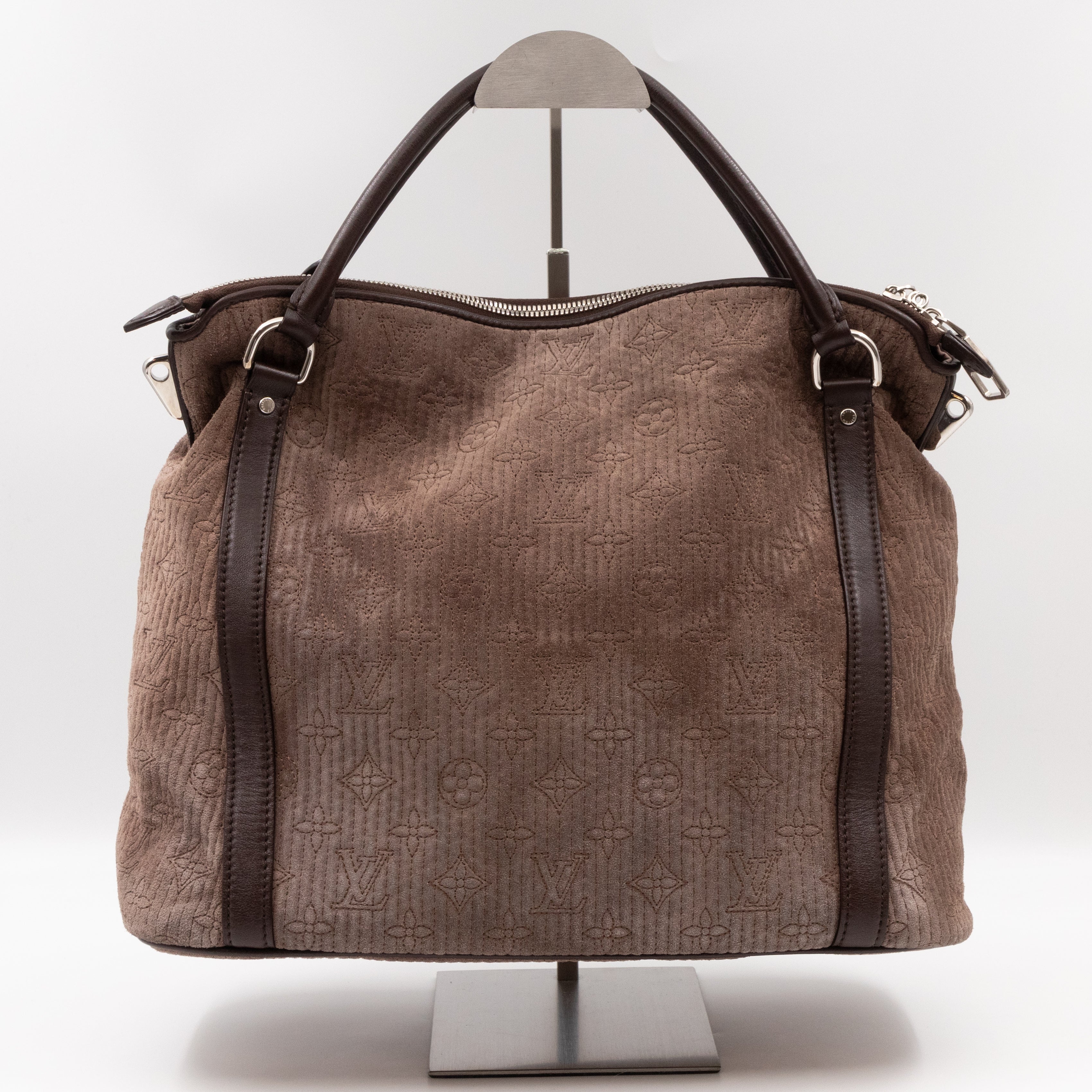 Antheia Ixia PM Brown Suede Leather