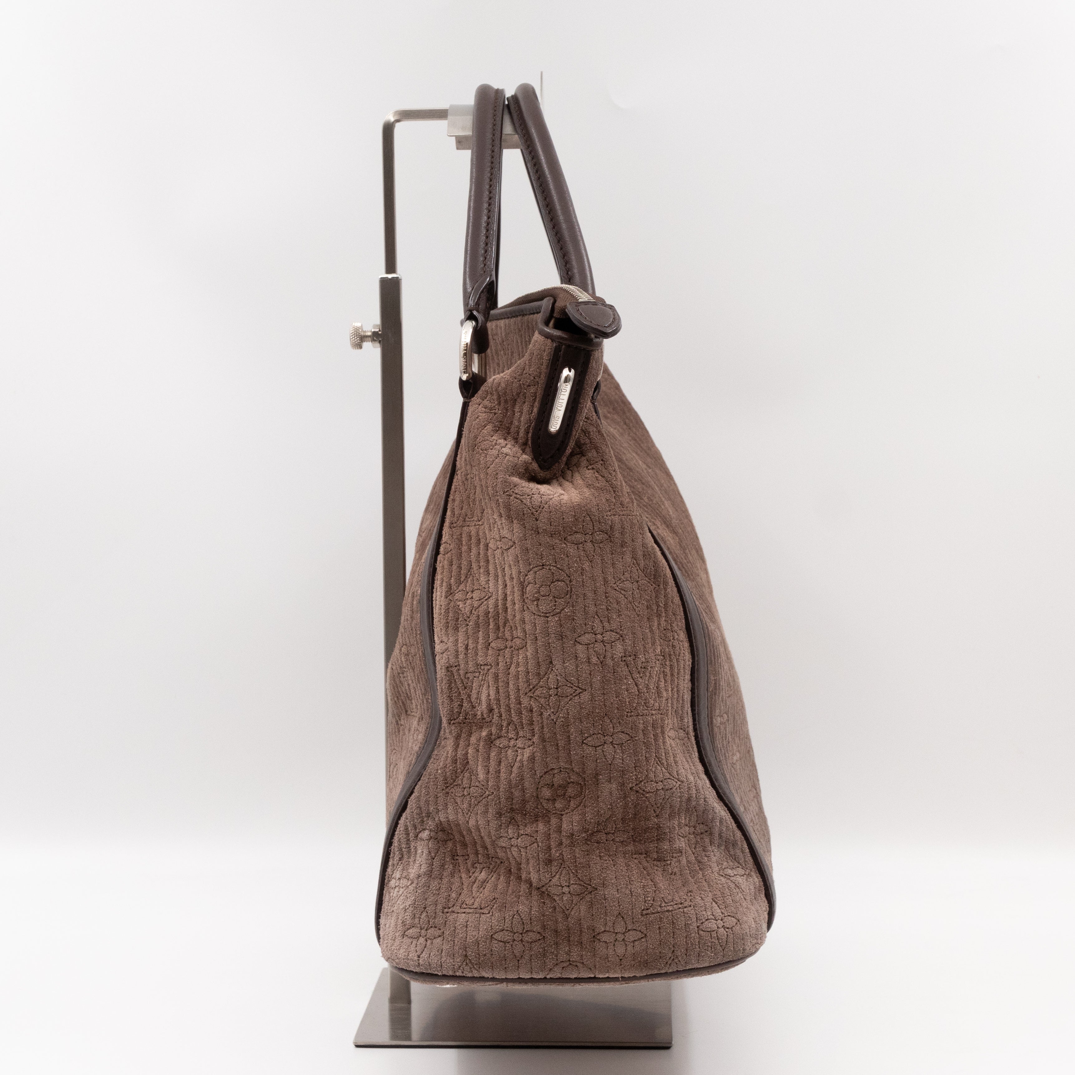 Antheia Ixia PM Brown Suede Leather