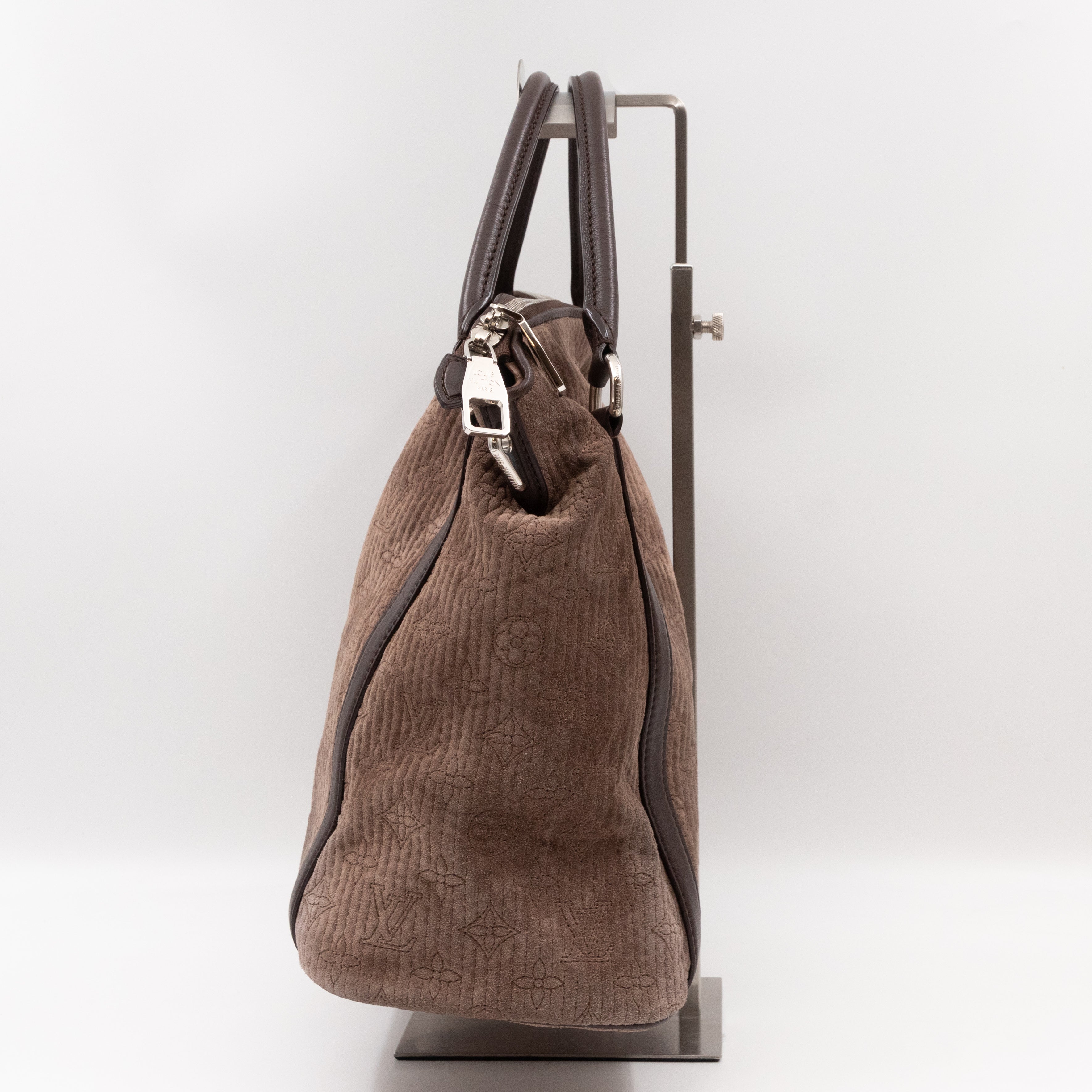 Antheia Ixia PM Brown Suede Leather
