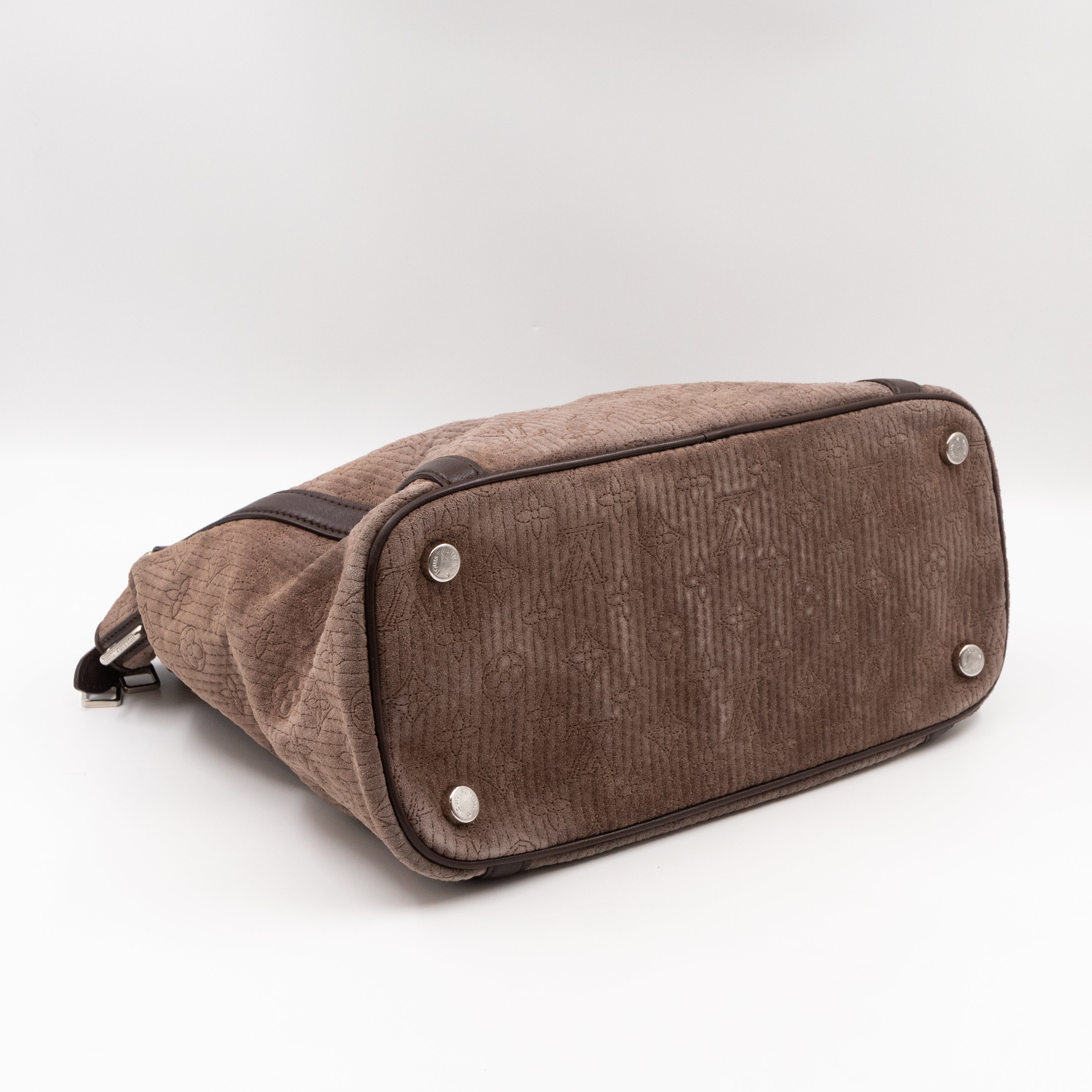 Antheia Ixia PM Brown Suede Leather