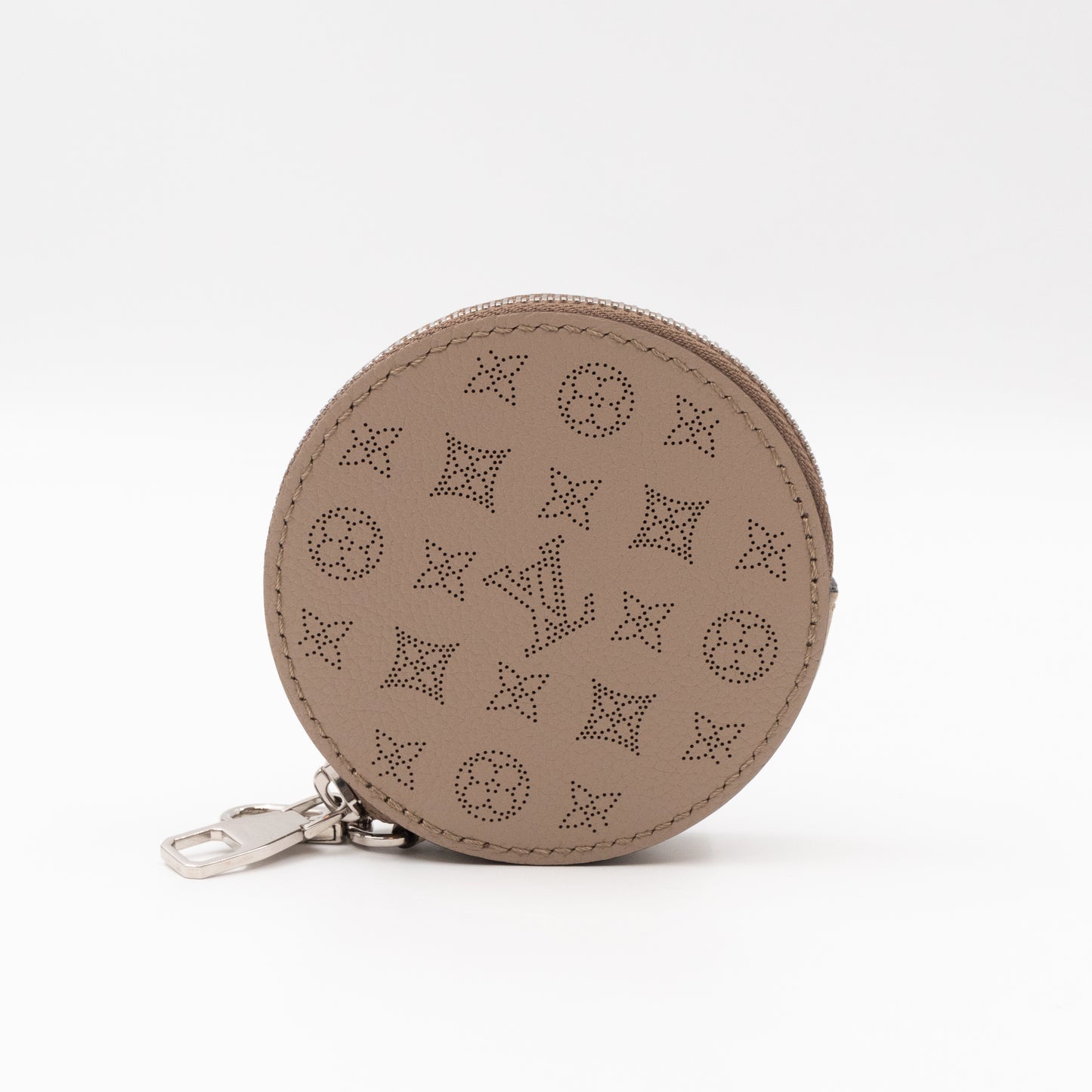 Round Coin Purse Galet Mahina Leather