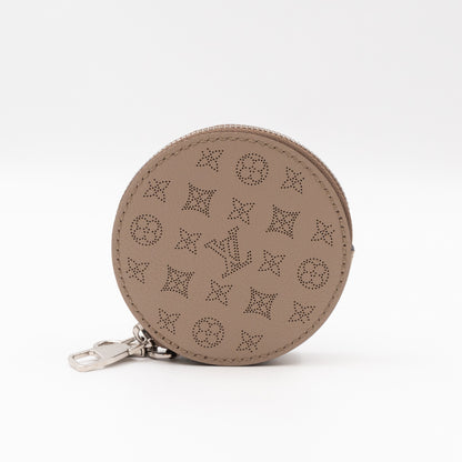 Round Coin Purse Galet Mahina Leather