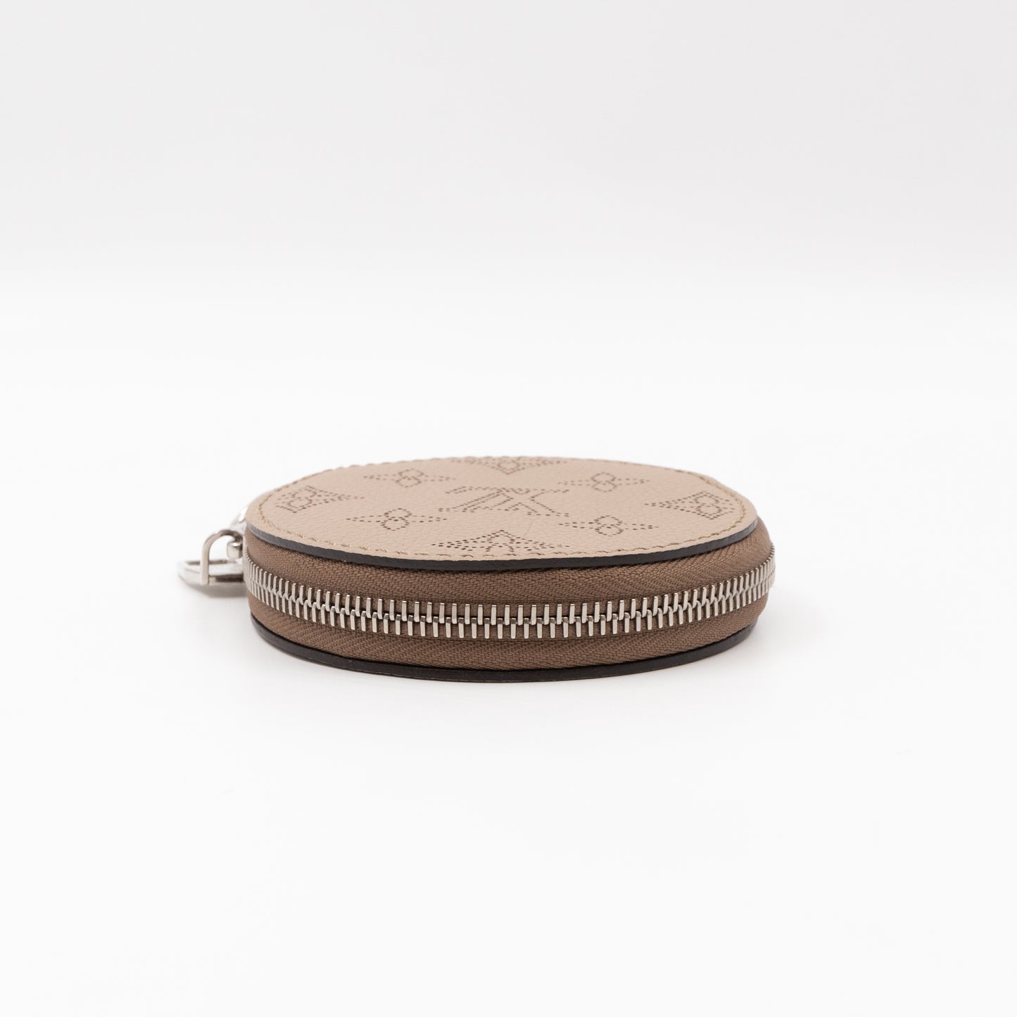 Round Coin Purse Galet Mahina Leather