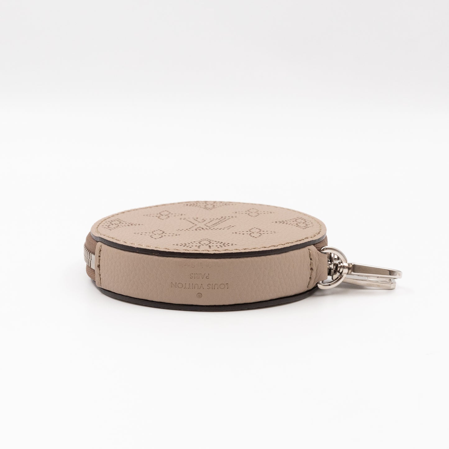 Round Coin Purse Galet Mahina Leather