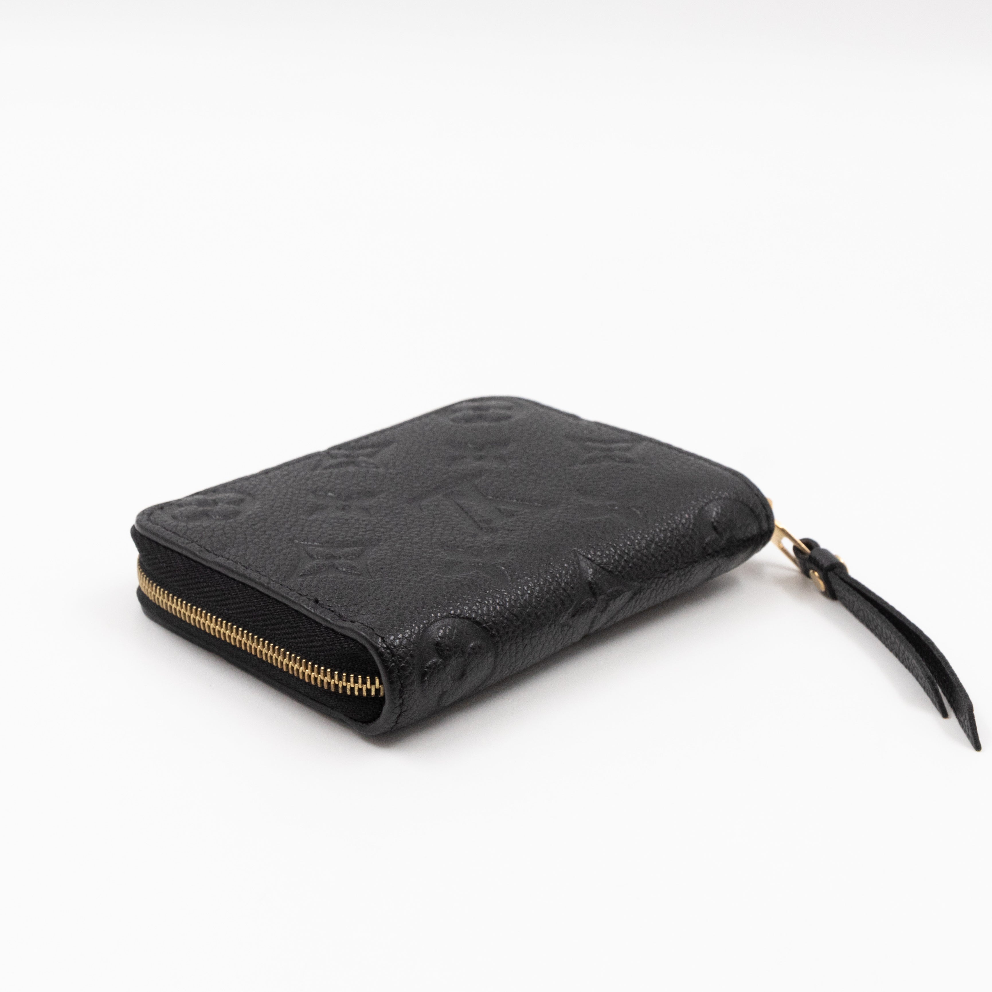 Zippy Coin Purse Black Monogram Empreinte