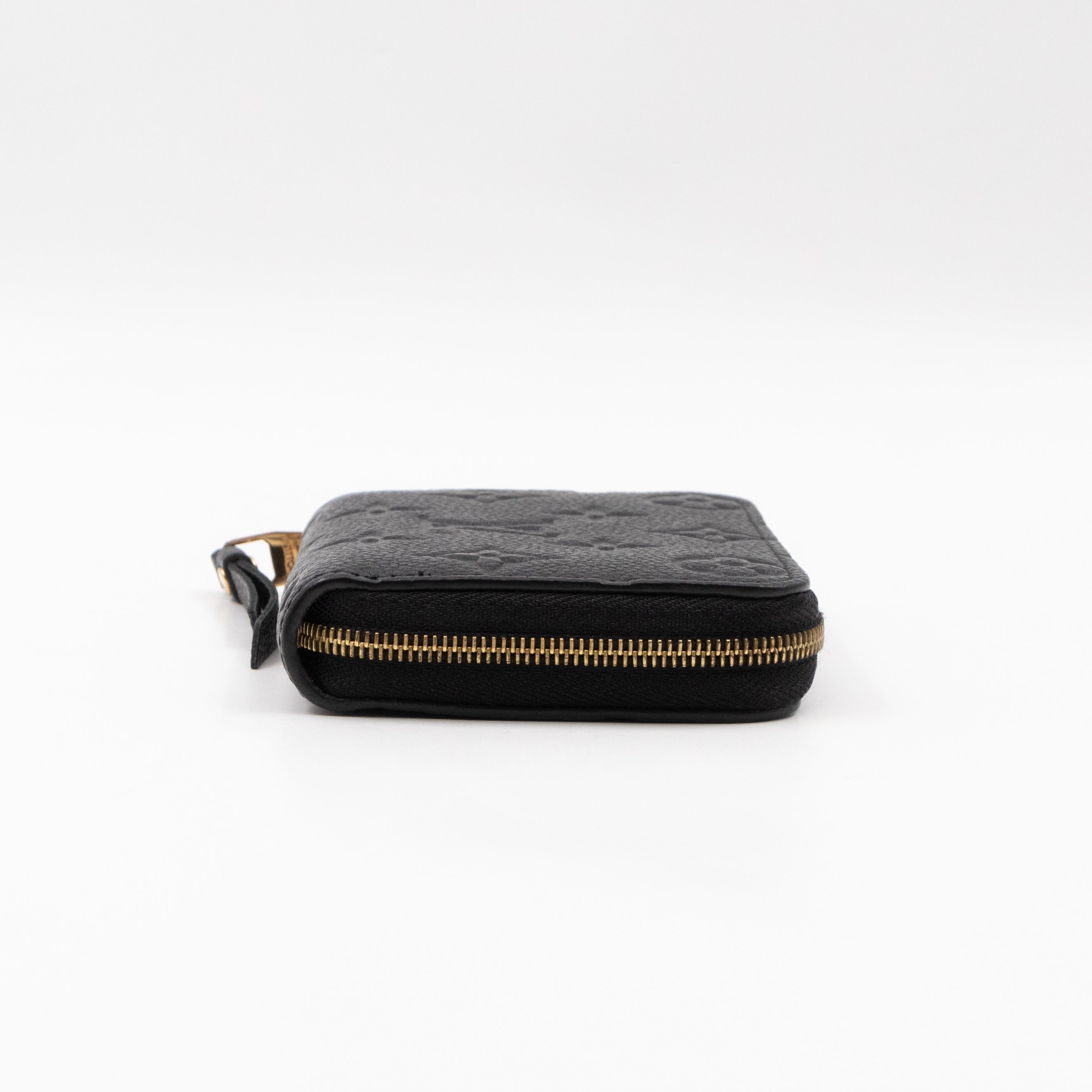 Zippy Coin Purse Black Monogram Empreinte