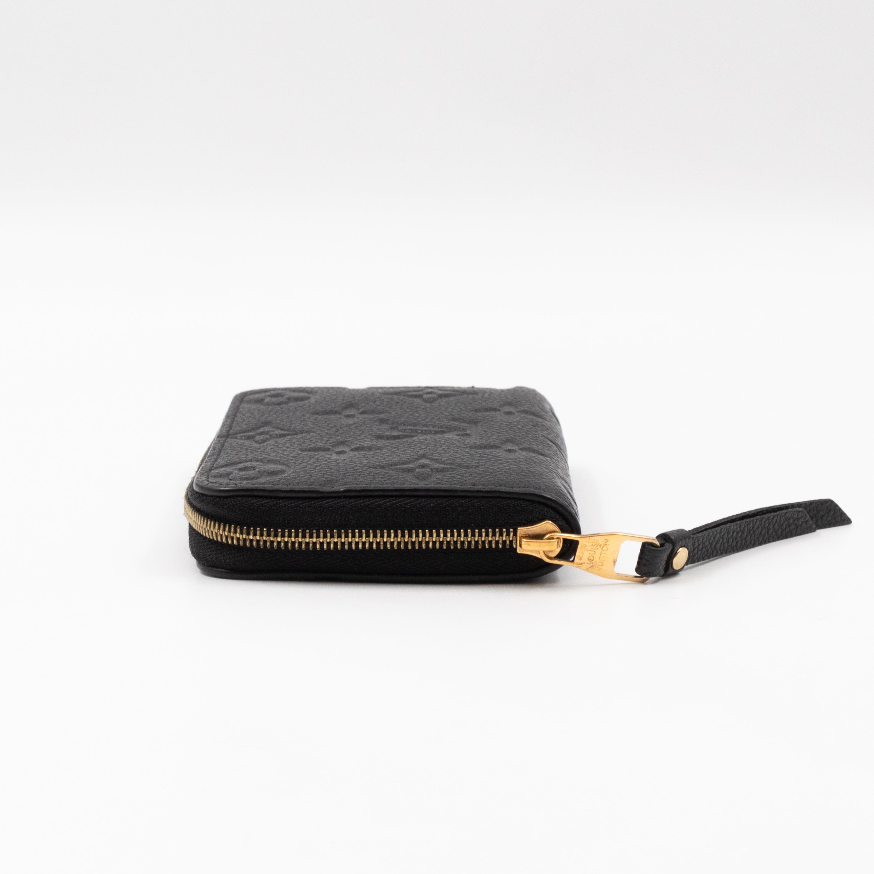Zippy Coin Purse Black Monogram Empreinte