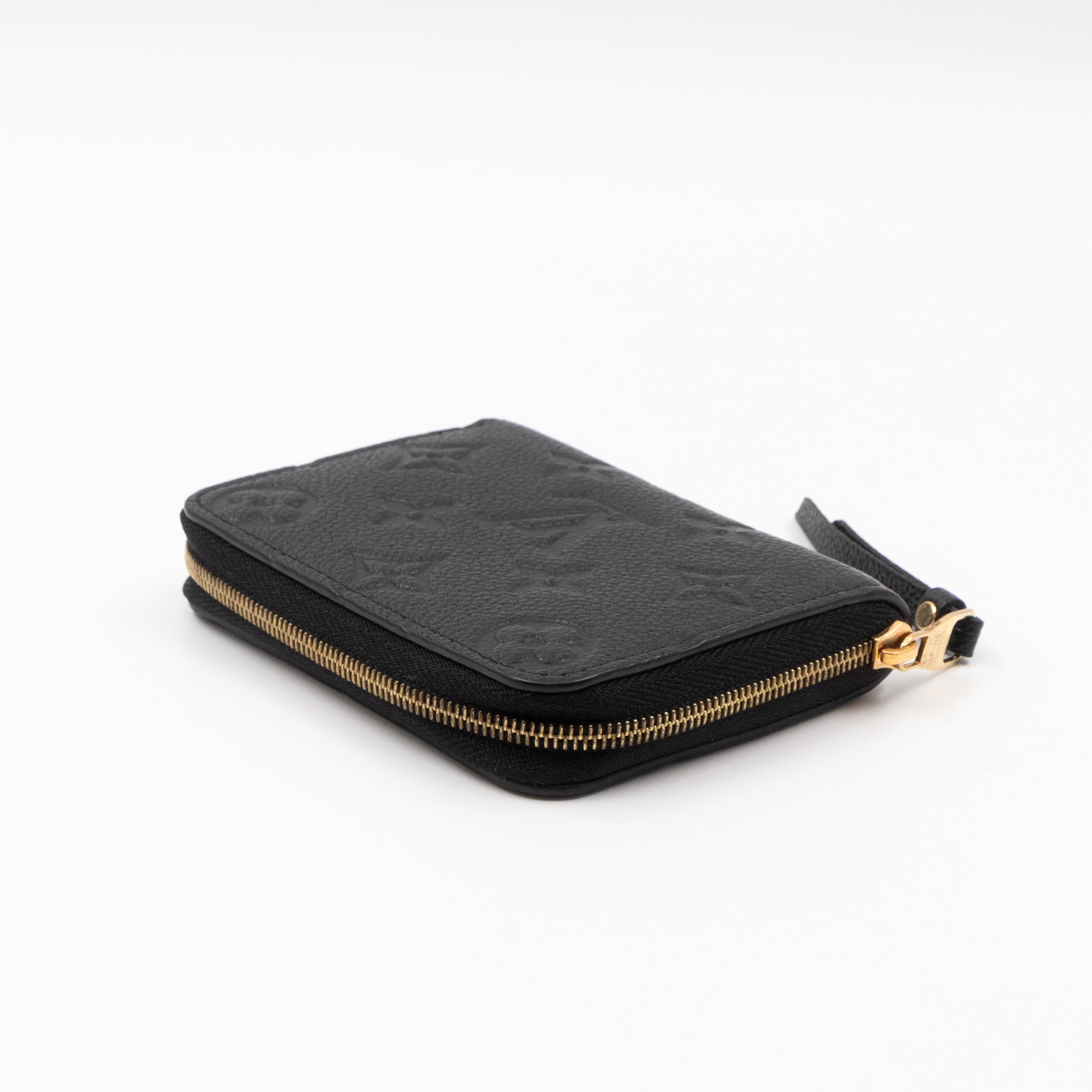Zippy Coin Purse Black Monogram Empreinte