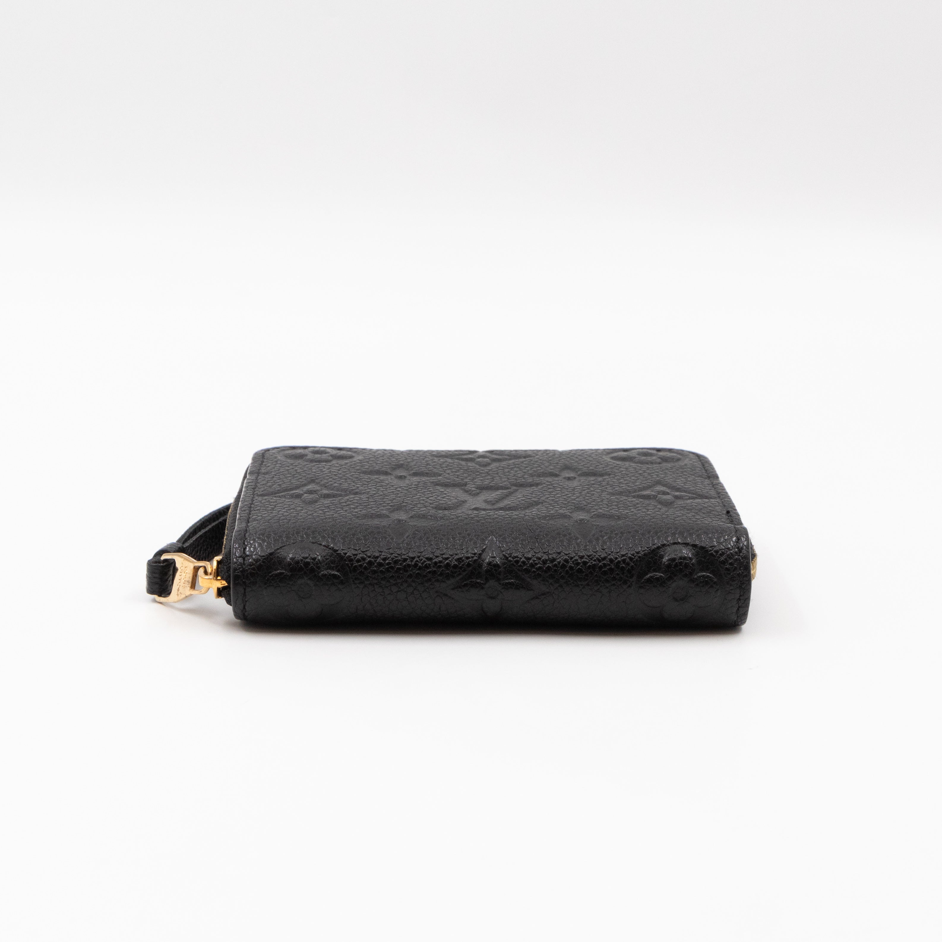 Zippy Coin Purse Black Monogram Empreinte